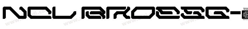 NCL Broesq字体转换
